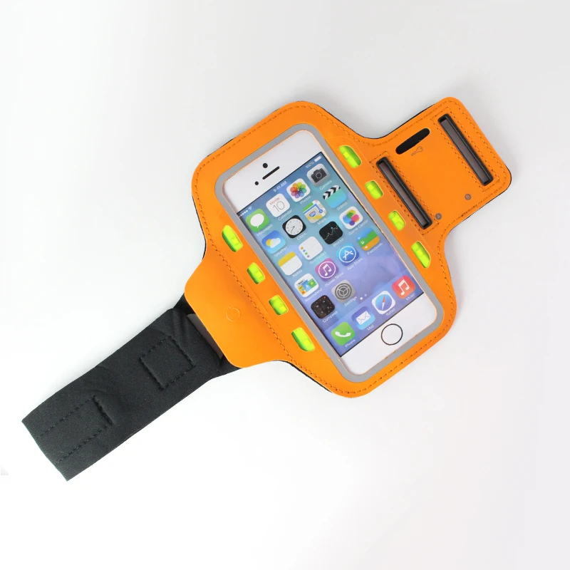 Waterproof Led Phone Armband for Out Sport Waterproof Cell Phone Case Fashion Adjustable Led Phone Armband for Jogging Running