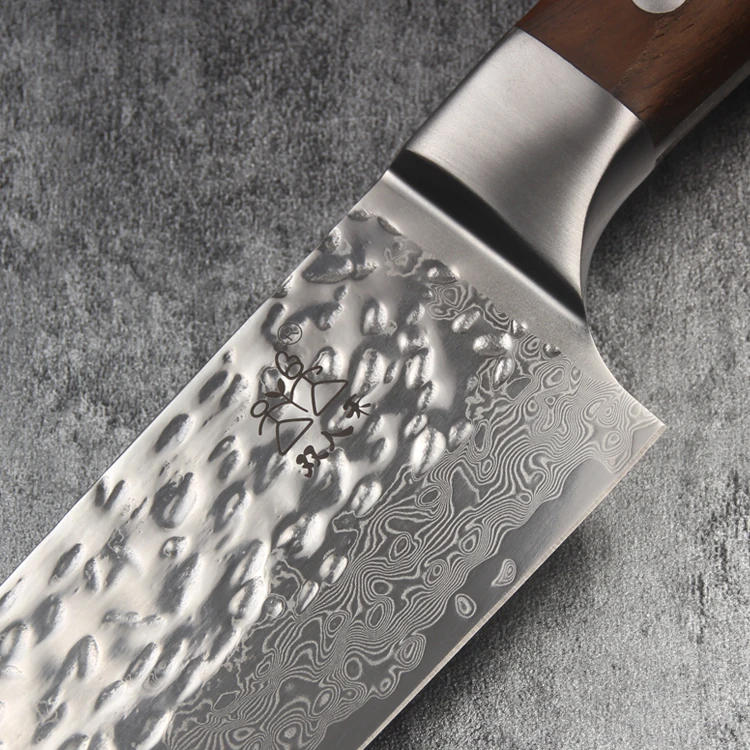 Hot Sell High Quality Kitchen 8 Inch Damascus high carbon stainless steel Chef Knife