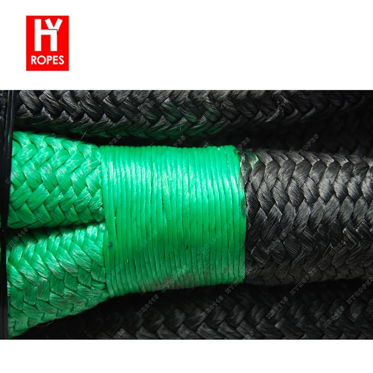 Спасательный трос для транспортного средства, двойной плетеный нейлоновый трос