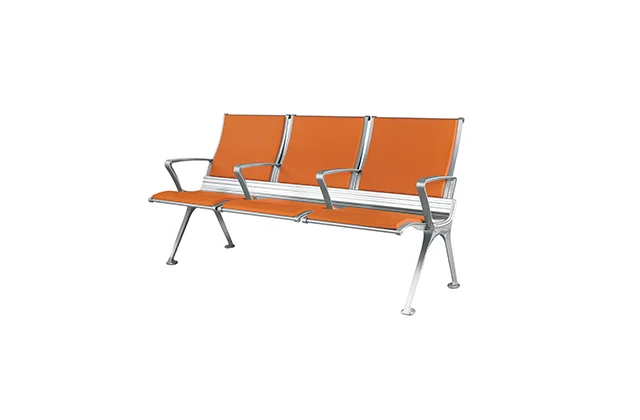 leadsun durable gang chair 3-seater waiting chairs airport seating  Customer waiting room airport chair 3 seat