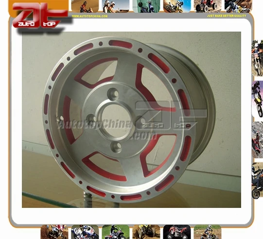 Хорошая производительность сплава запчасти для ATV 12 дюймов ATV UTV четырехъядерных процессоров перейти корзина обода колеса