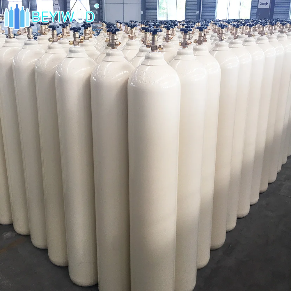 5L 8L 10L 20L 40L 50L steel gas cylinder oxygen/nitrogen/argon/helium gas cylinder gas bottle for sale