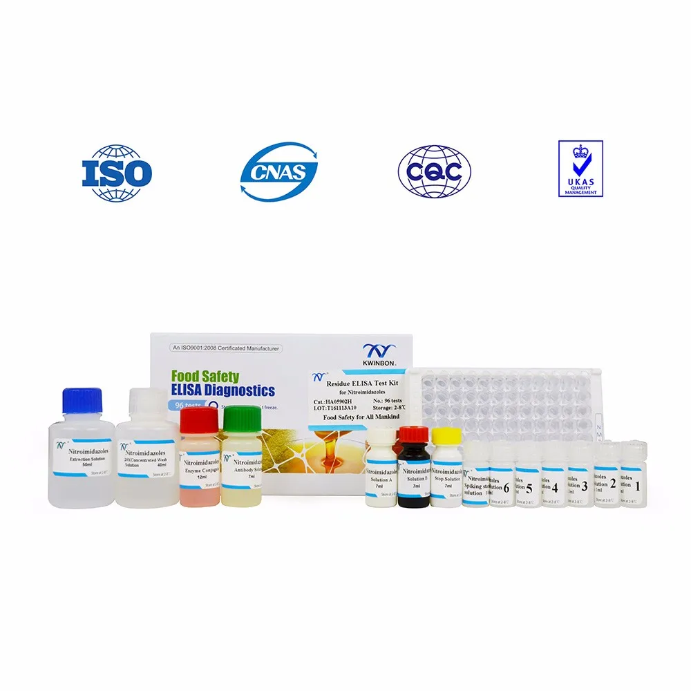 ELISA Test Kit for Chloramphenicol (Tissues/Cooked Food/Honey/Bee Milk/Eggs)