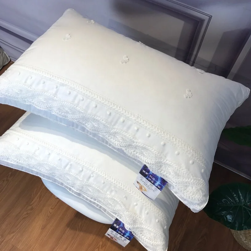 QUILTED MICROFIBER PILLOW 100% DOWN AND FEATHER PILLOW