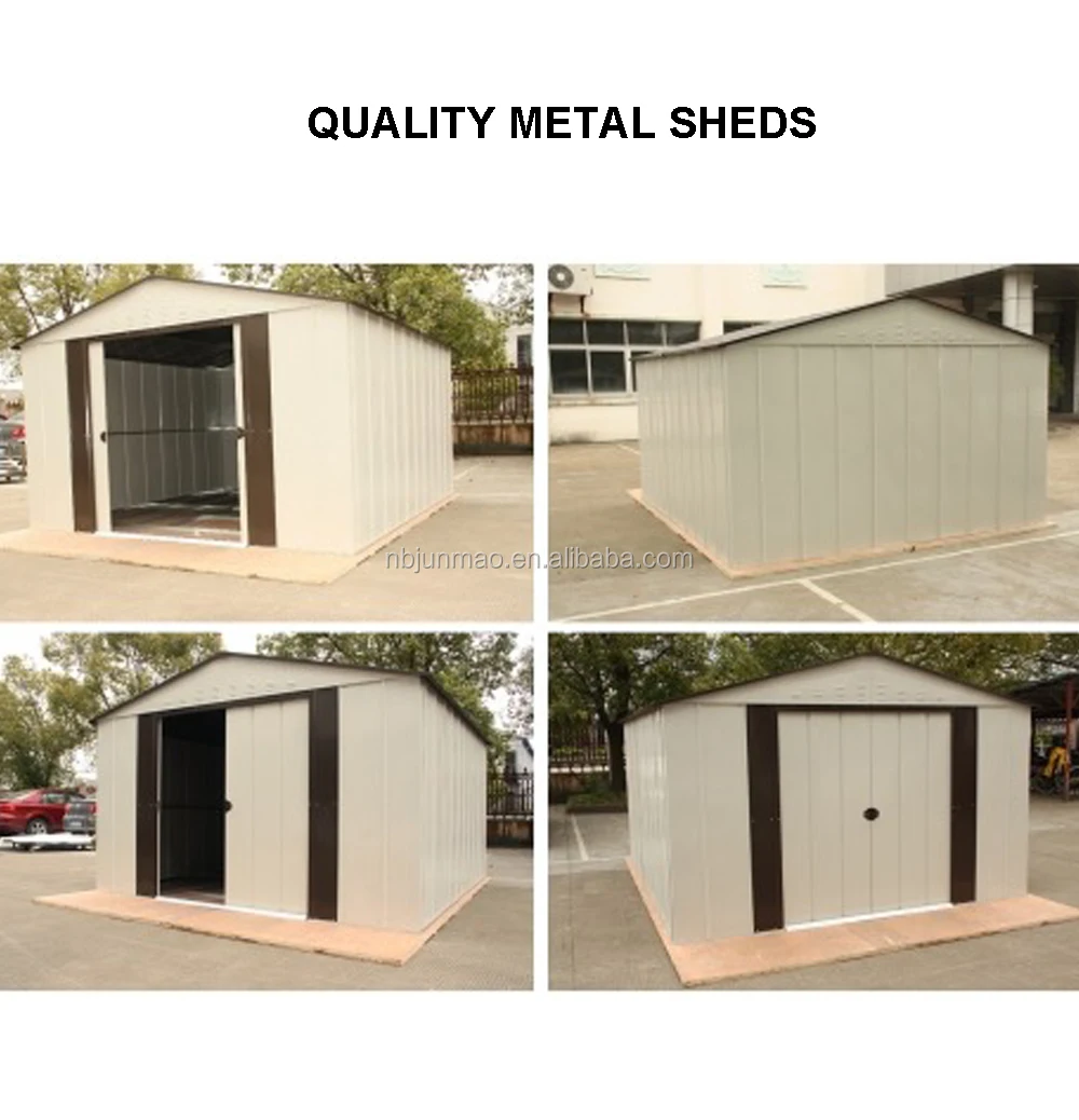 Ideal garden storage house cheap small tools storage sheds metal steel