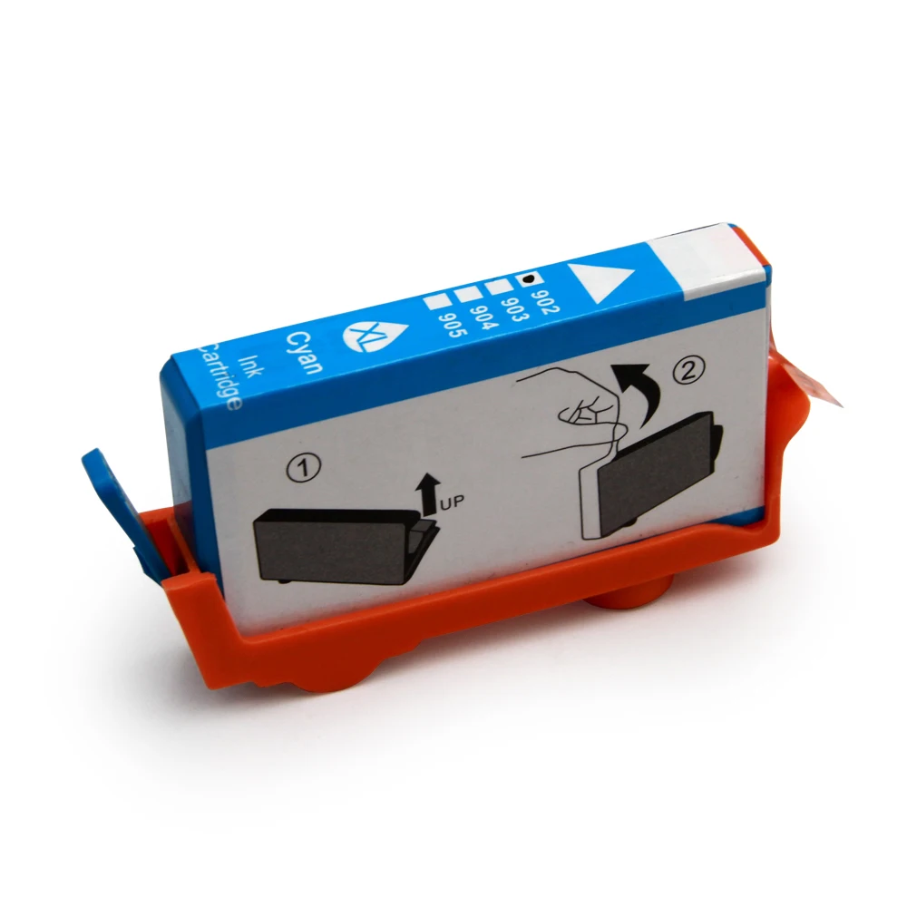 Ocbestjet For HP 902 902XL 906 906XL Ink Cartridge For HP902 Ink 6954 6960 6962 6968 6975 6978 Printer (North America)