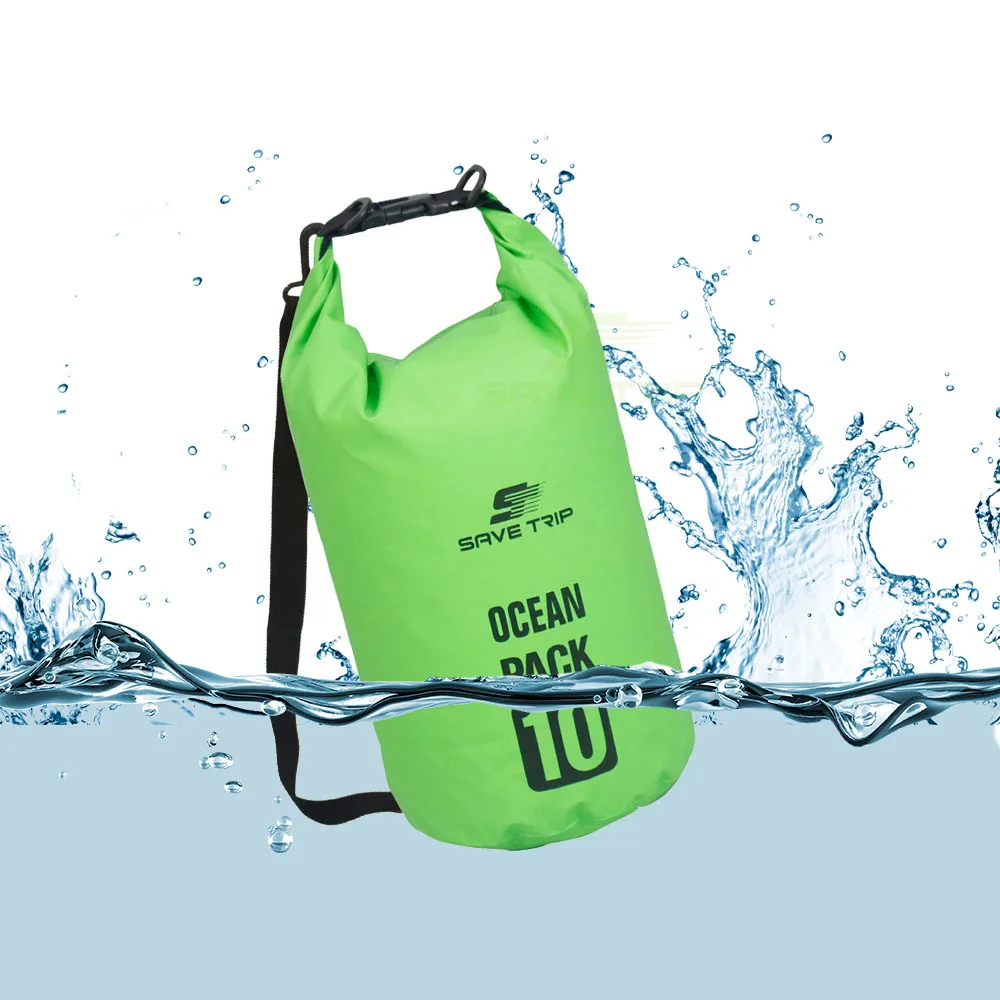 5L 10L 20L 30L Waterproof Dry Bag Ocean Pack Swim Sack Dry Bag with long adjustable Shoulder Strap for Outdoor Kayaking Boating