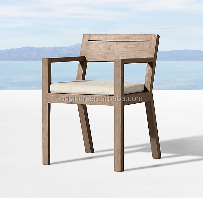 Economical Leisure Outdoor Hotel Patio Garden Furniture Dining Wooden Teak Chairs Tables