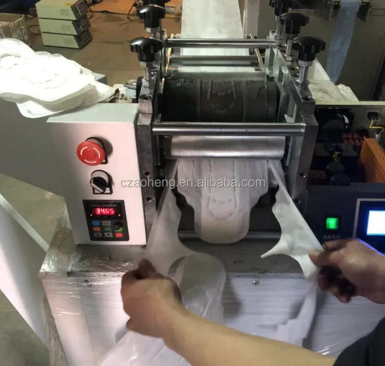 Ultrasonic napkin making machine