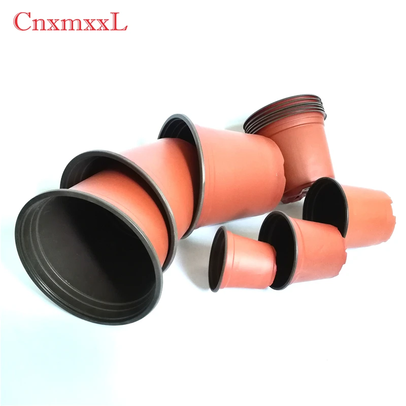 high-quality hydroponic fresh flower pot pp double color plastic flower pot with competitive price.