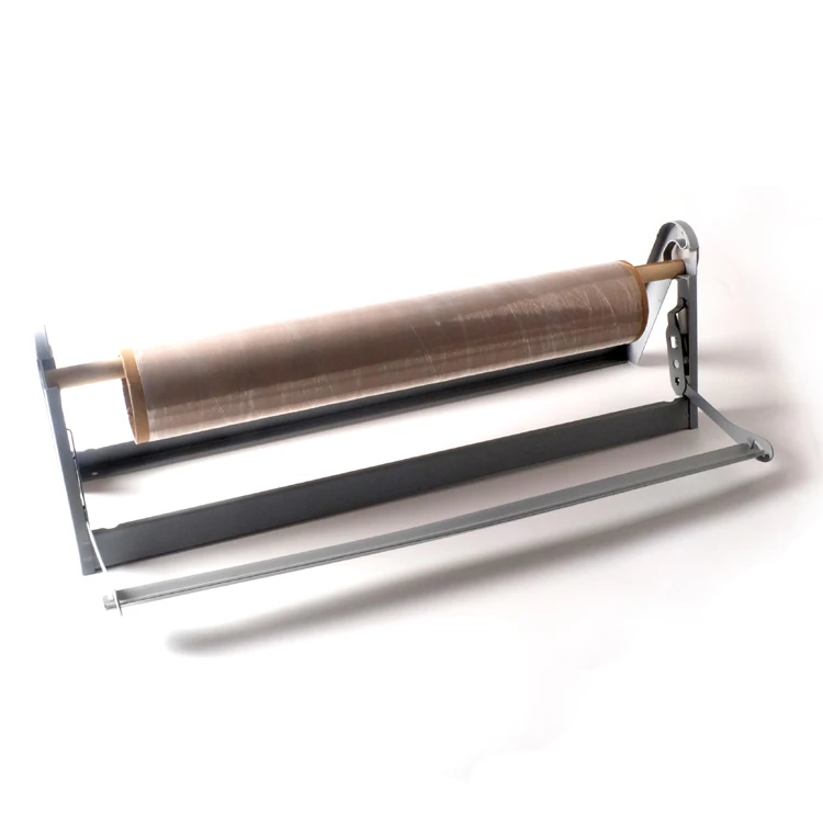 JH-Mech коричневый рулонный дозатор бумаги машина для упаковки подарков резак Диспенсер настольный