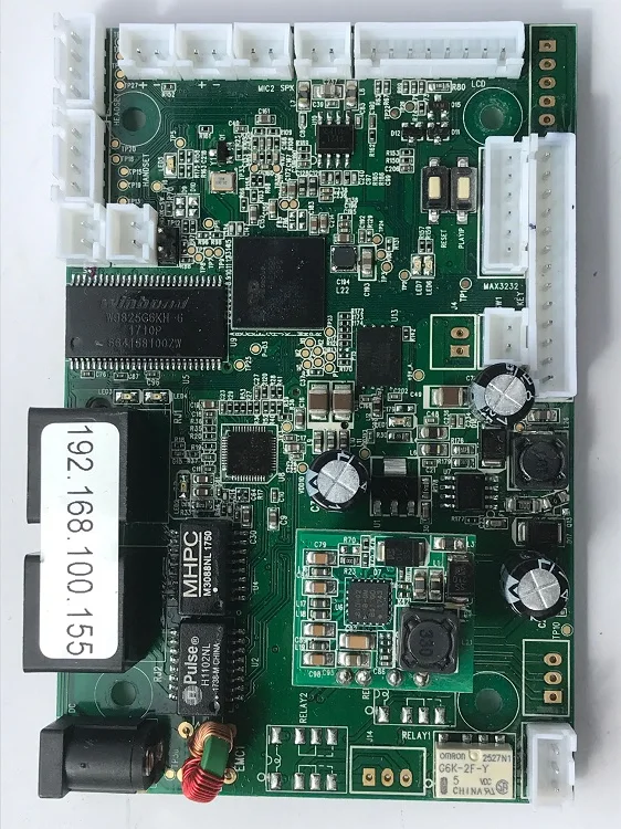  Система вещания cctvtelephone материнская плата sip pcb kn518 voip для