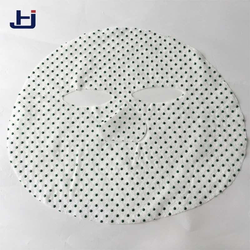 26gsm,  100% natural tencel face mask sheet with magnetive therapy