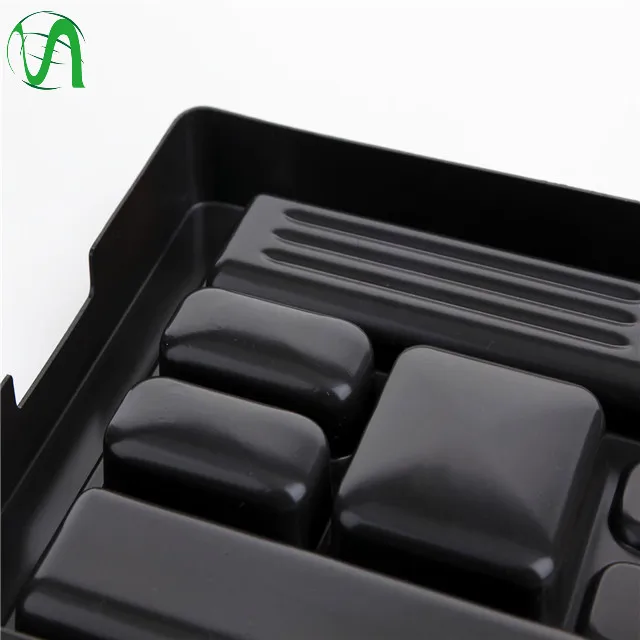 Изготовленный На Заказ термоформовочный ABS PP PS большой пластиковый лоток HDPE