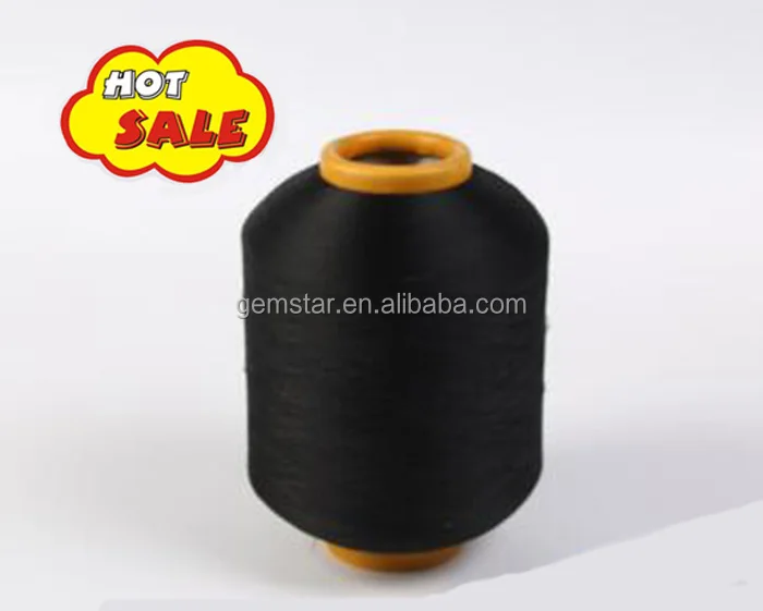 
Top quality white/black spandex covered yarn for weaving 