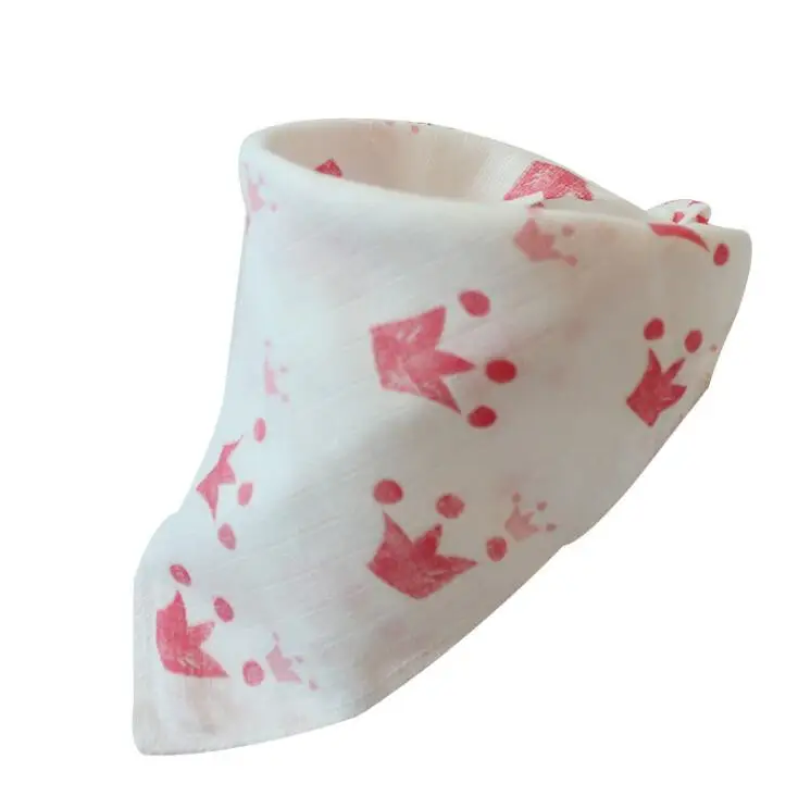 ready to ship factory hotsale cheap price wholesale baby bandana organic cotton bibs