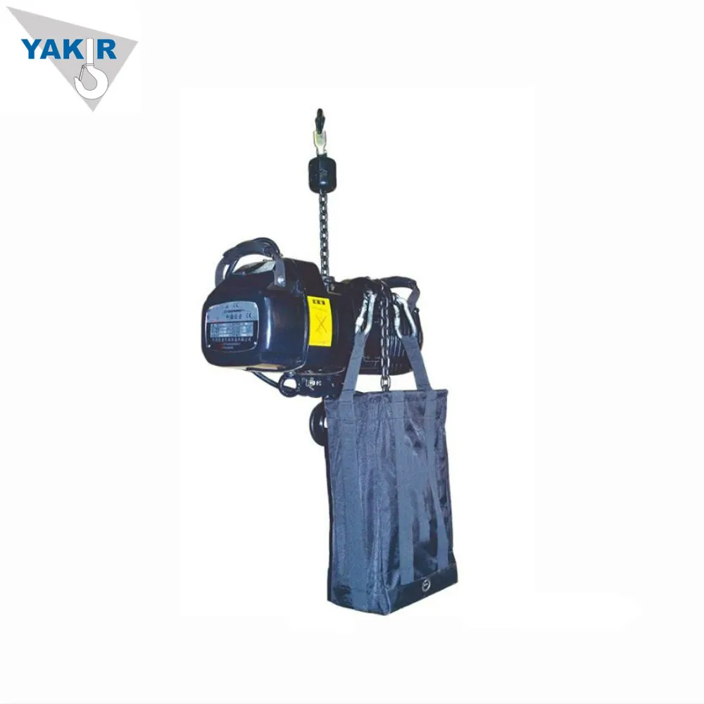 1 ton manual electric chain stage hoist with factory price