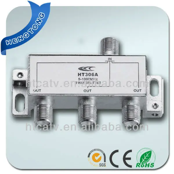 
Chinese CATV rf 5-1000MHz 3 way splitter 