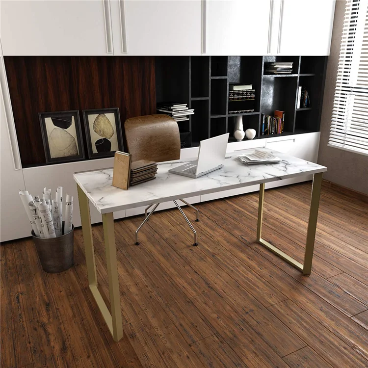 Wholesale new modern simple lat pack travertine quartz turkish dining table for home furniture