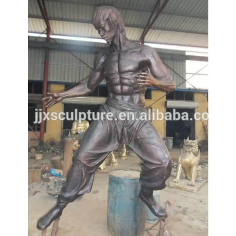 Bronze Bruce Lee Statue Sculpture