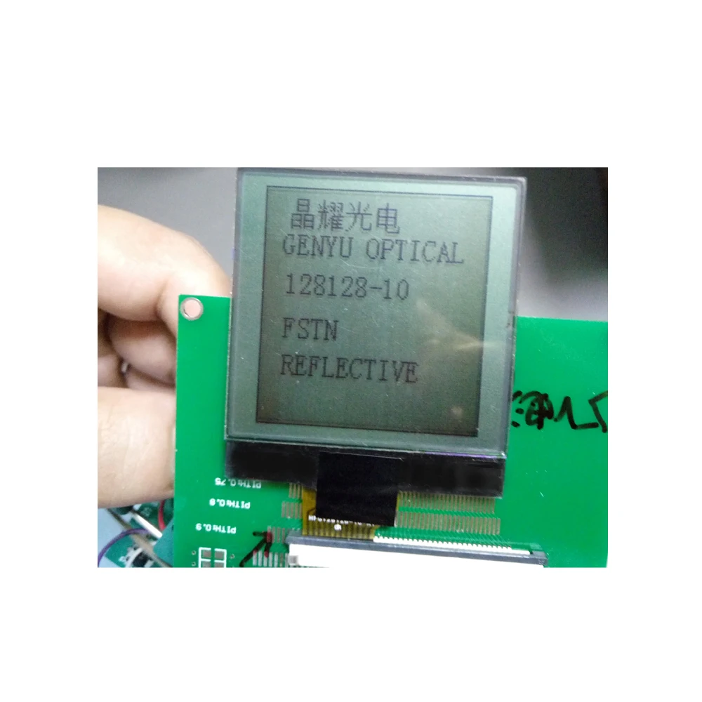 COG + FPC Тип FSTN положительный 128x128 Графический ЖК-дисплей для комбинированного замка