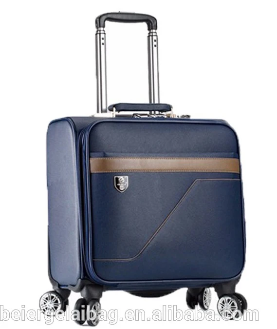 Новый Модный деловой чемодан из искусственной кожи 18 дюймов для ручной клади Дорожный летные