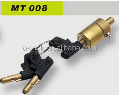 High security hardened car spare tire locks KEY LOCK CORE