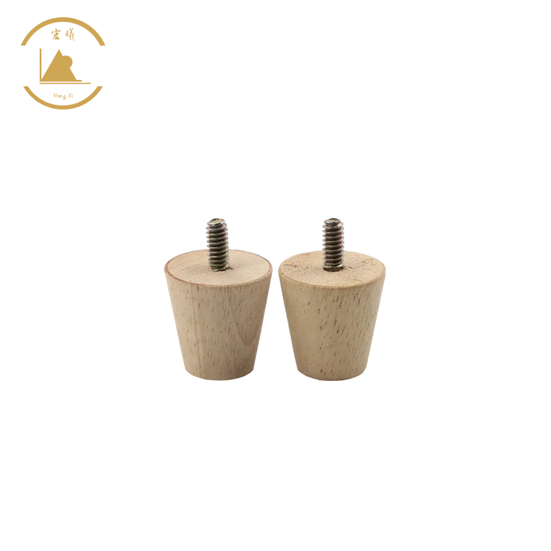 Factory customized adjustable high quality wooden legs