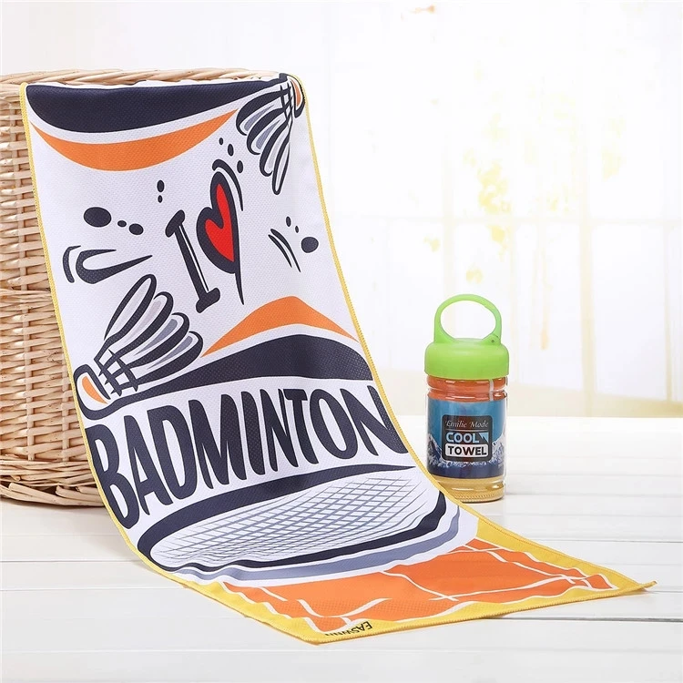 Customized High Quality Microfiber Ice Cold Towel Quick Drying Absorbent Soft Ice Cooling Towel