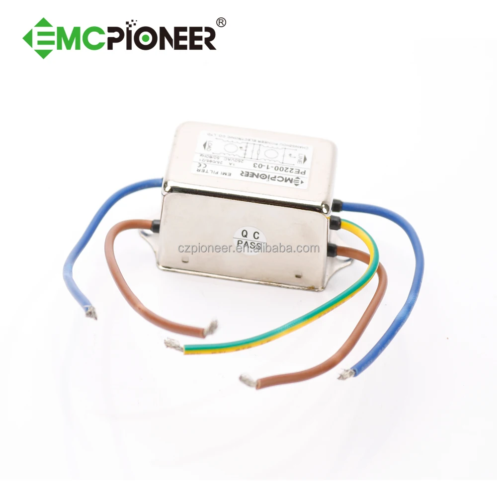 Электрический пассивный фильтр EMI 110/250 В переменного тока, линейный фильтр для ТВ