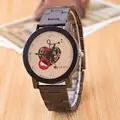 Superior New Meter Flag Lover Diamonds Men Watch Stainless Steel Quartz Analog Wrist Watch Feb25