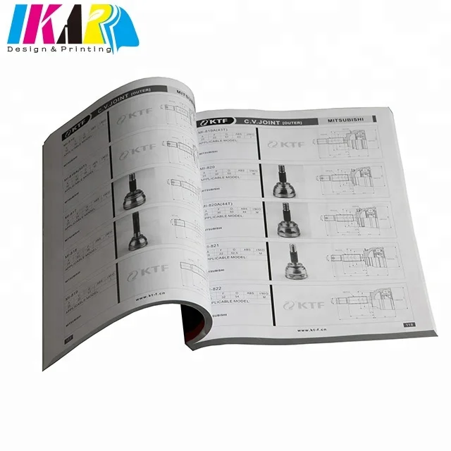 
A4 Size Perfect Binding Catalogue Printing and Design 