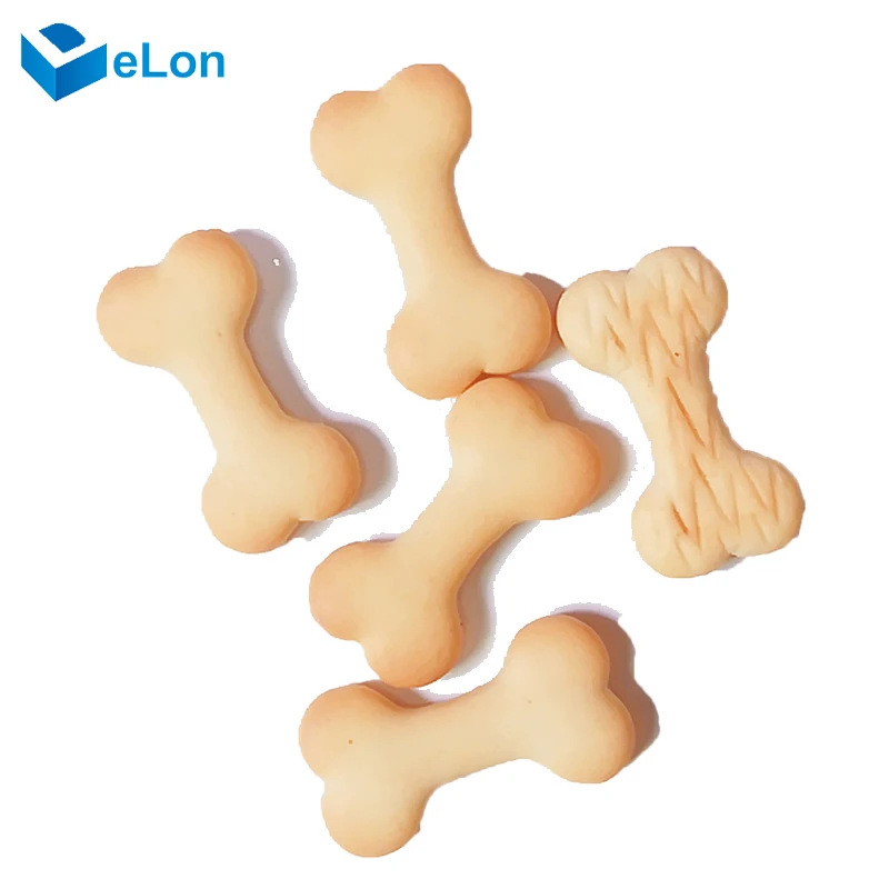 Dog bone biscuit making machine for making hard biscuit or soft biscuit