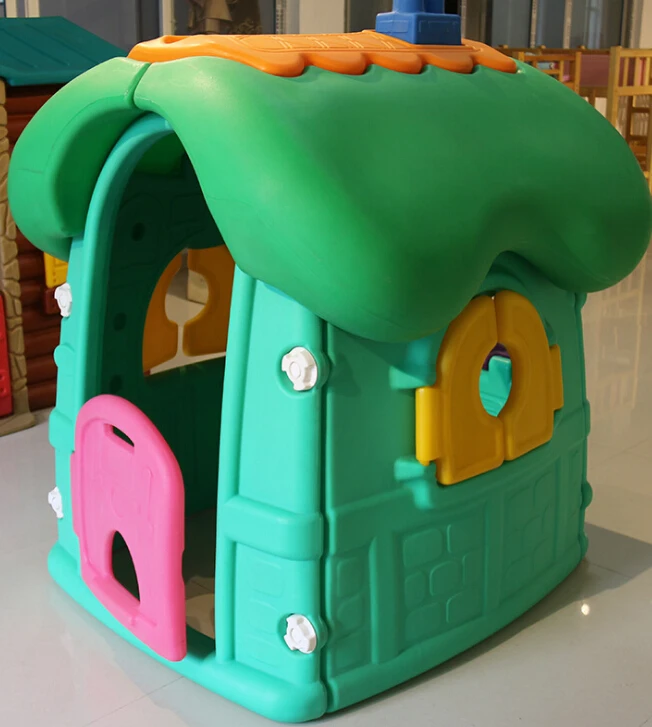Role play Loving chocolate cheap plastic playhouses for kids