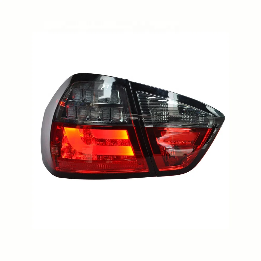 05-08 Red Black Color LED Tail Lamp For E90 3 Series 320i 323i 325 330 335
