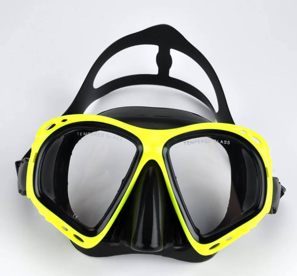 New design Diving mask silicone material making, anti-fog anti-scraping Swimming mask