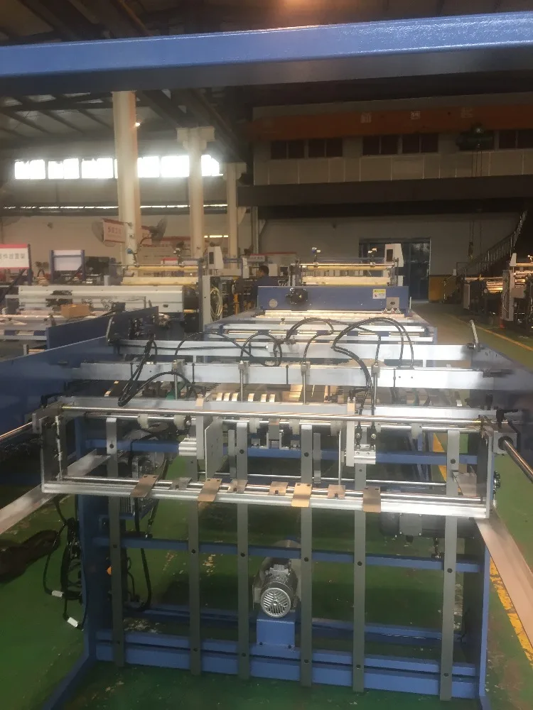 SW-1050GL High Speed Automatic Chain Cutter laminating Machine