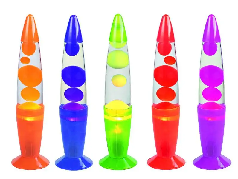 13inch colorful wax plastic base lava MOTION lamp TABLE LAMP
