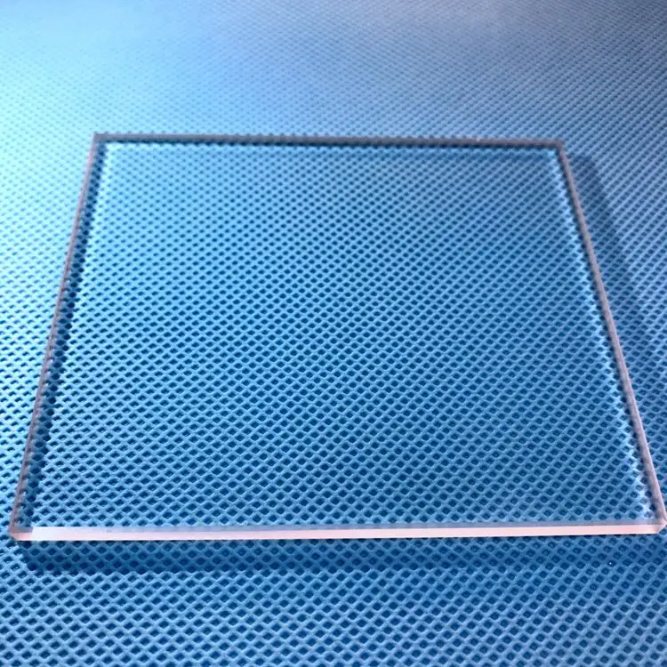 
High Transparency Customizable Fused Quartz Crystal Sheet High Transparency 