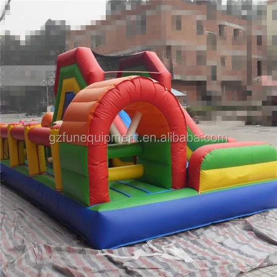 
Funny large inflatable comb obstacle course party rentals Inflatable obstacle course for team events 