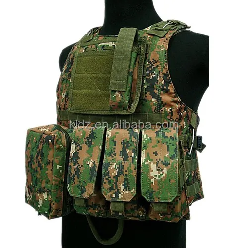 Outdoor Woodland camouflage Tactical Vests