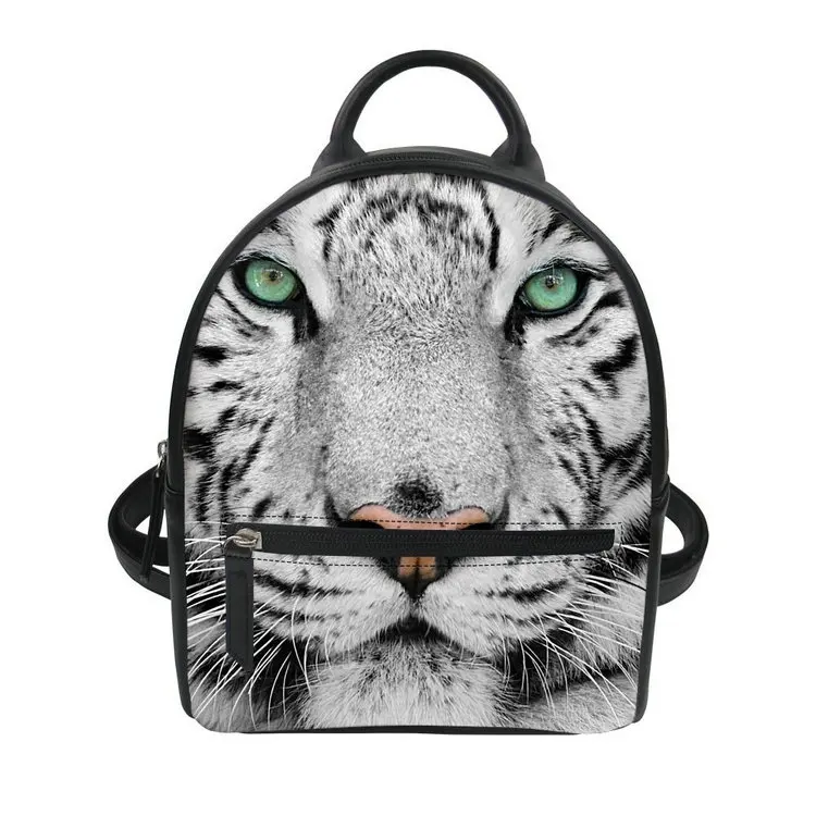 LYMECH print oem leather backpack multipurpose money clip wallet fashion pattern pack bag for lady women girl female