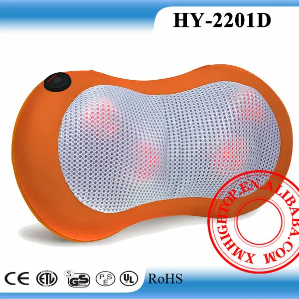 Массажная подушка шиацу для спины автомобиля с электронным подогревом