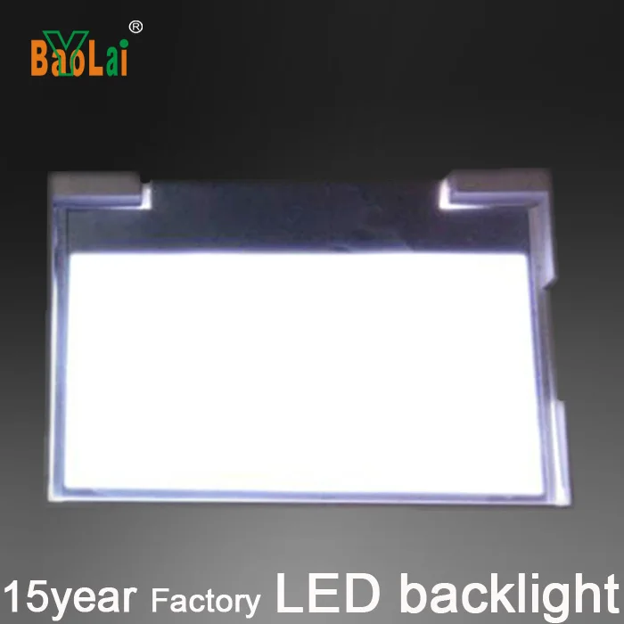 Customized Edgelight Pmma Light Guide Panel Acrylic Lgp led backlight for touch switch /smart lock/LCD backlight