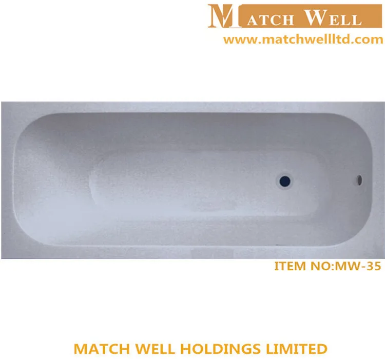 cheap plastic rectangular bathtub for fat people