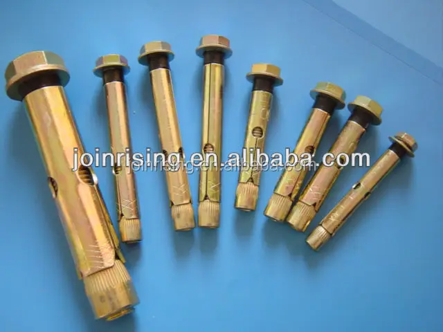 Various kinds of expansion anchor bolts zinc plated Made in China