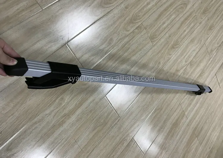 
120cm Black Aluminum And Plastic Luggage Rack 