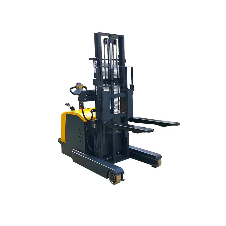 1.5 ton stacker electric price forklift truck hydraulic stacker pallet for hot sale Standing and driving full electric stacker