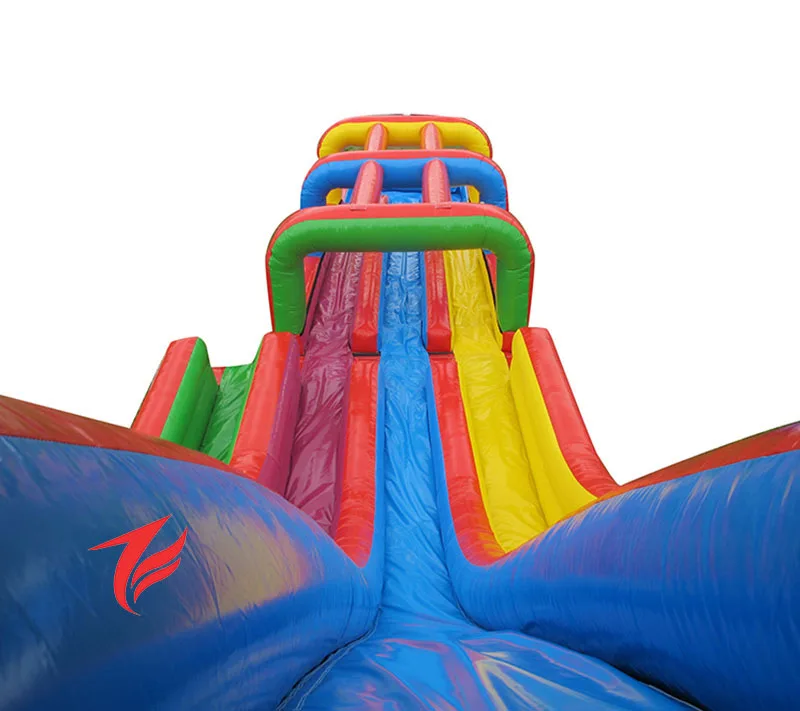Wahoo Inflatable Triple Line Surf N Splash Water Slide cheap inflatable water slide clearance