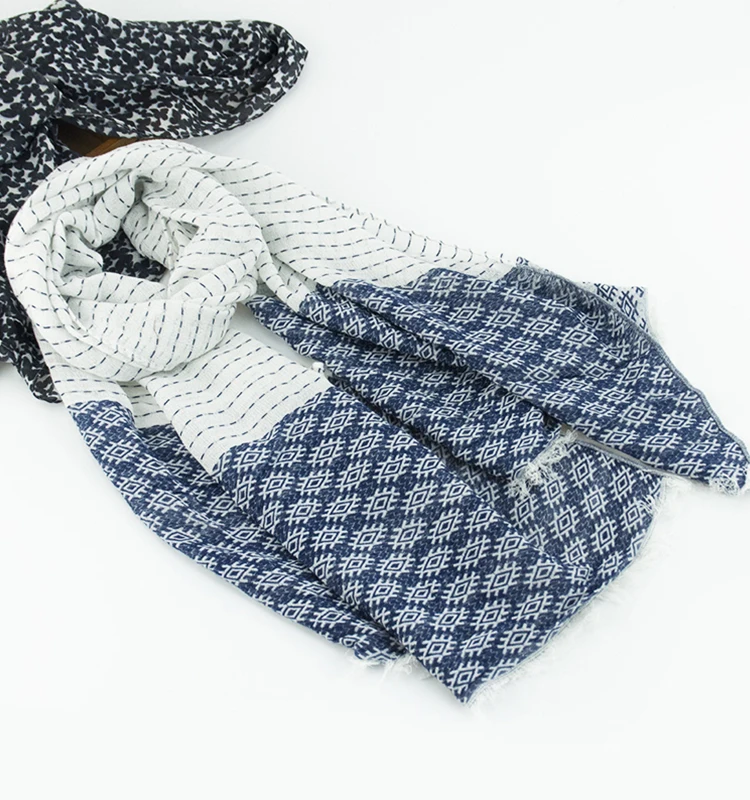 
Rulan hot sale 100% viscose scarf women hijab 